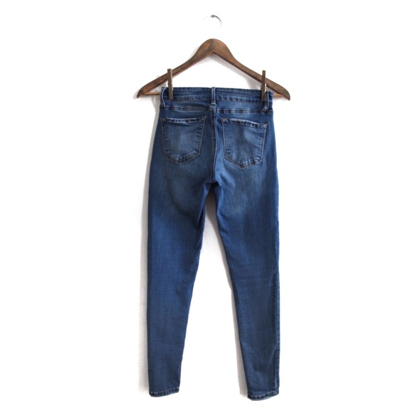 KanCan Skinny Jeans with frayed Hemline 5 26 - Picture 7 of 10